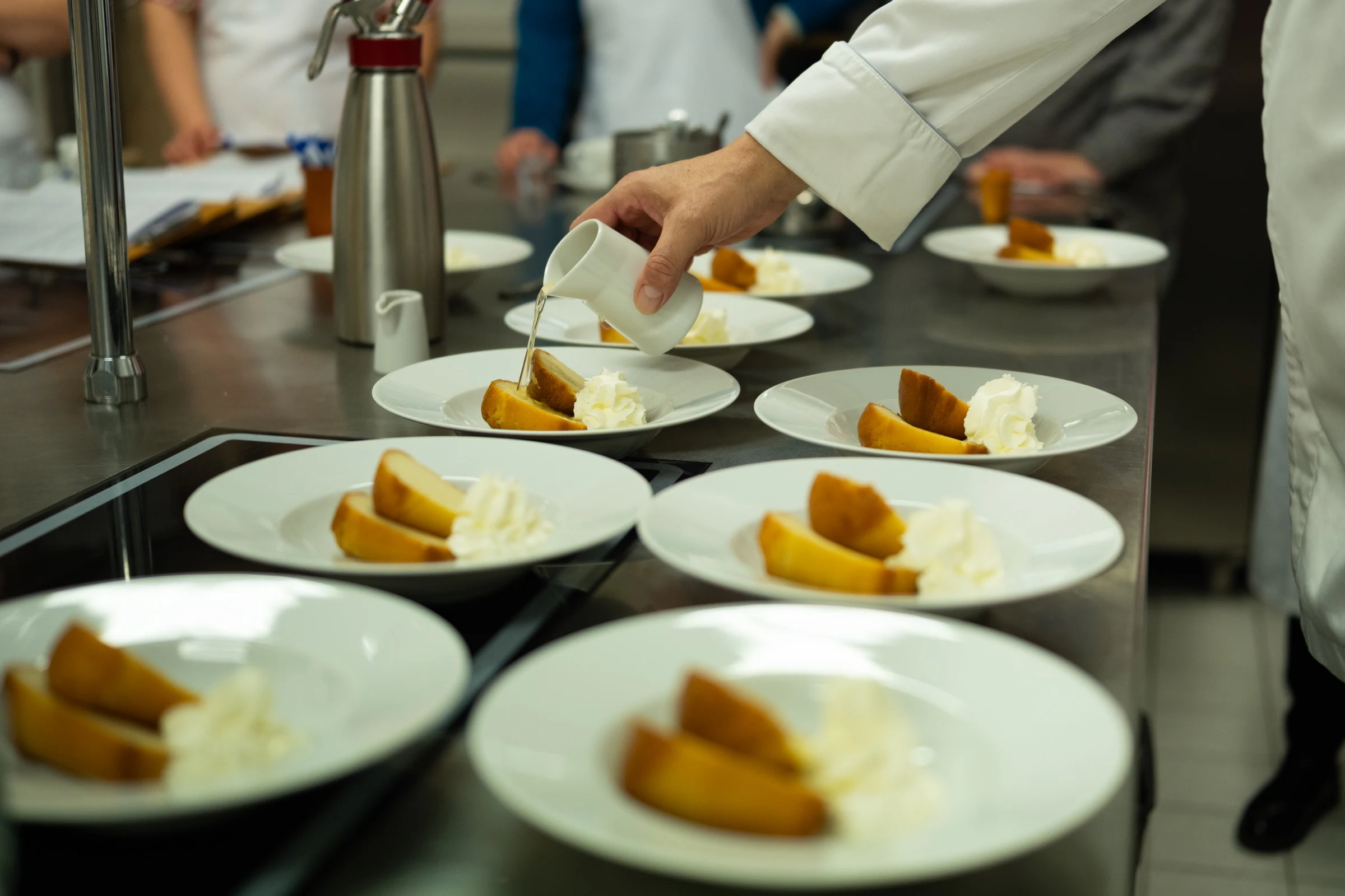 Dessert plating